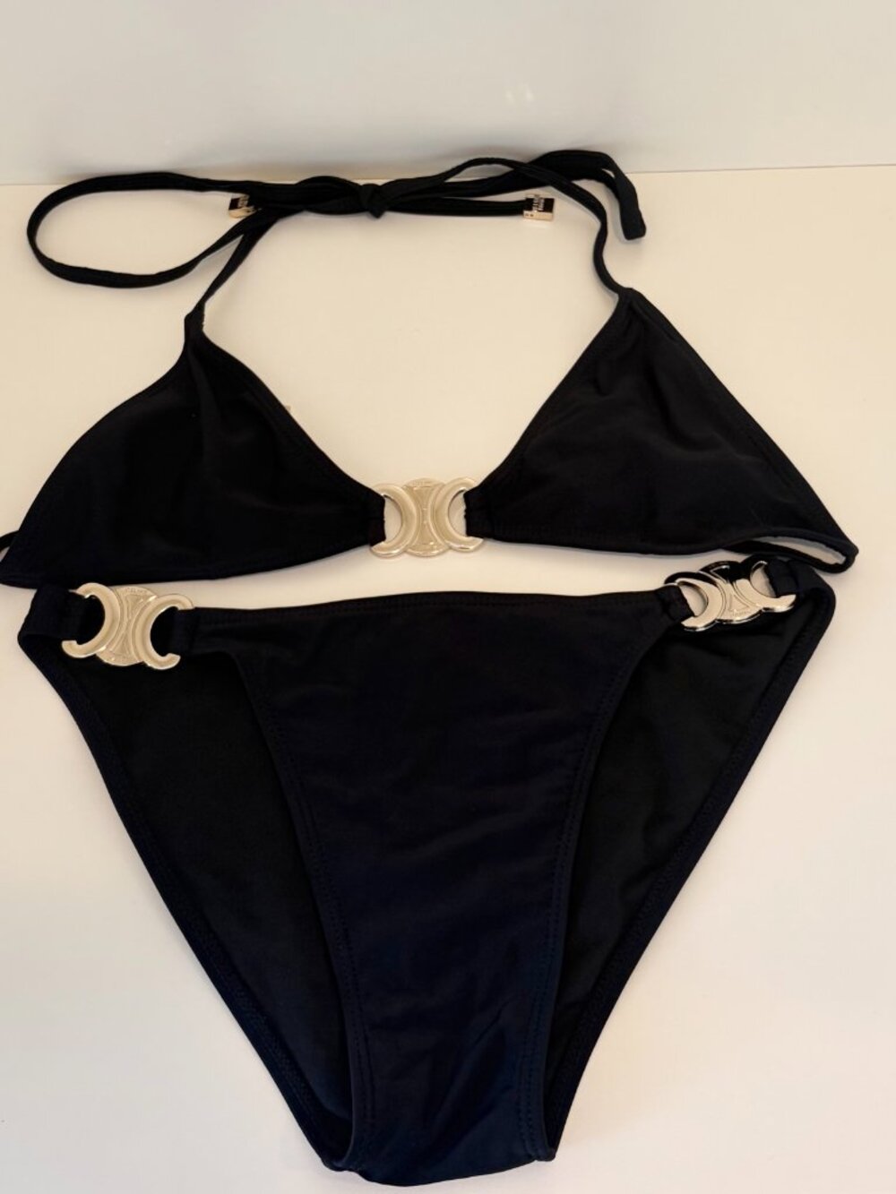 Celine Black String Bikini - Picture 5 of 5